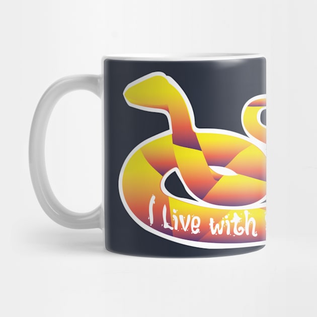 I Live With Snakes by bluerockproducts